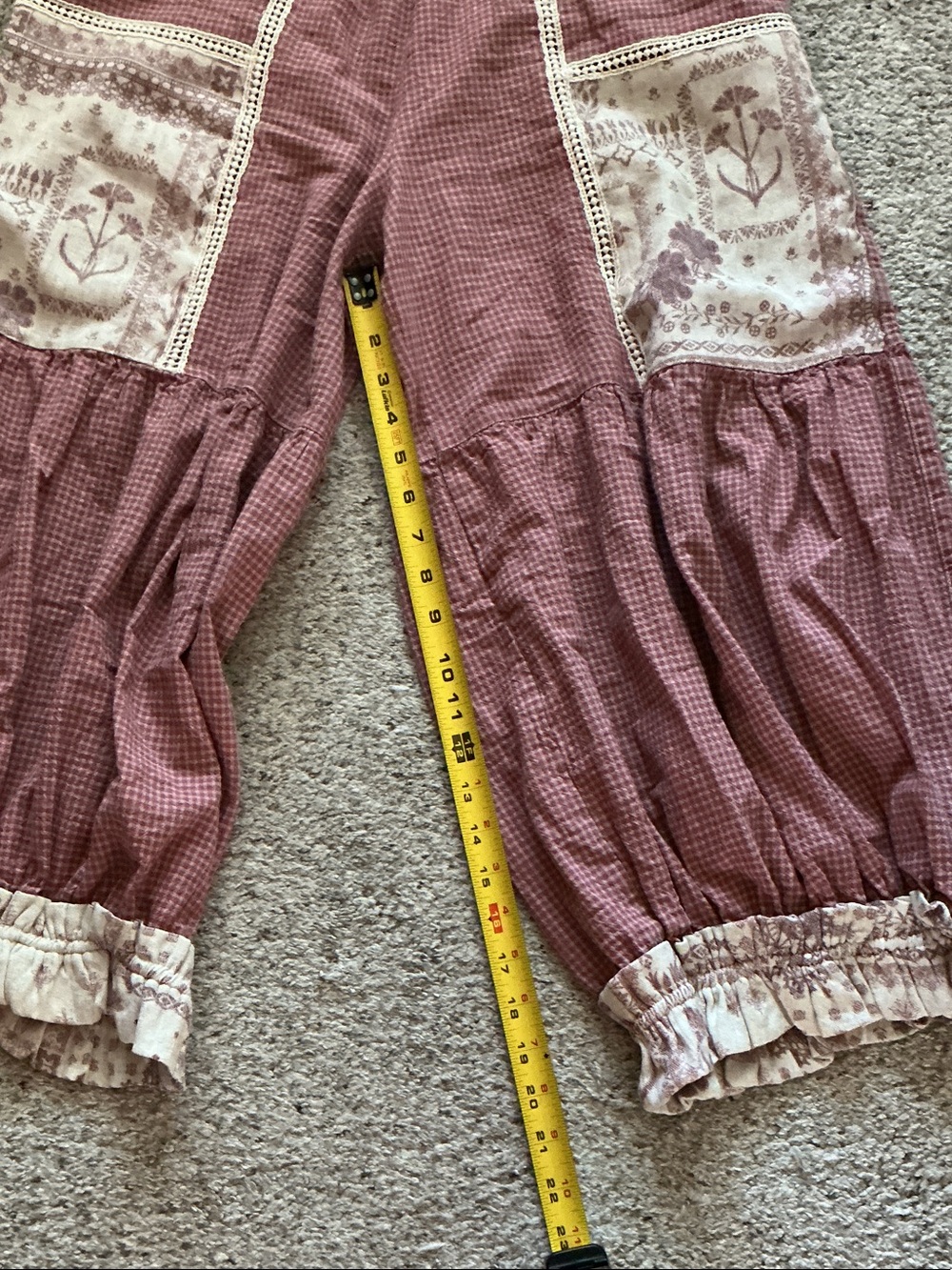 New DAVI & DANI Bloomer Pants ~ Vintage Mauve - Picture 6 of 10